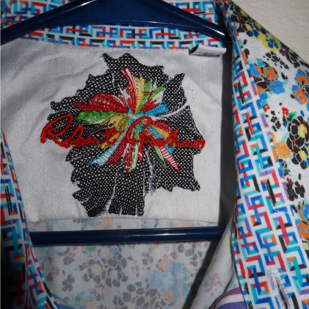 Robert Graham colorful short sleeve shirt
